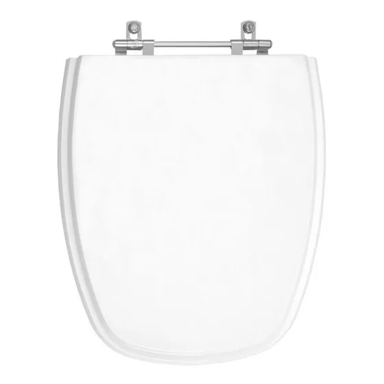 Tampa De Vaso Sanitário para louça modelo Monte Carlo para vaso Deca cor Branco Pontto Lavabo
