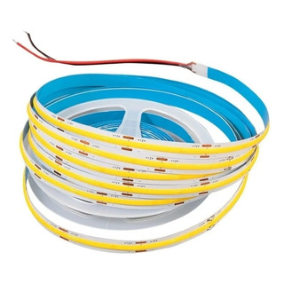 Kit Fita De Led Cob 2mts Com Fonte Slim 5a 12v Ip20 Kit Fita De Led Cob 2mts Com Fonte Slim 5a 12v Ip20