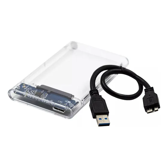 Case Hd Ssd Externo Usb 3.0 Sata Para Notebook Computador