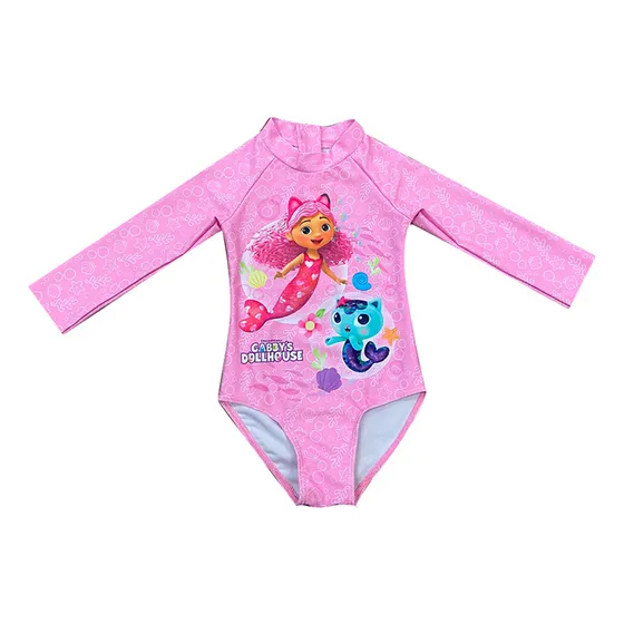 Malla Entera Infantil Gabby Manga Larga Universo Binario