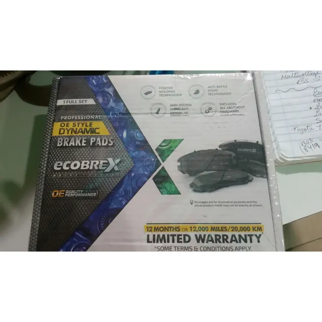 Pastillas Freno Ecobrex Tundra Sequoia  Lexuslx570 1303/8419