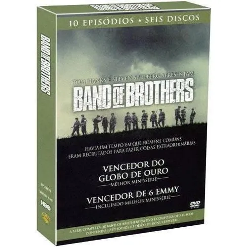 Box Dvd Band Of Brothers A Série Completa
