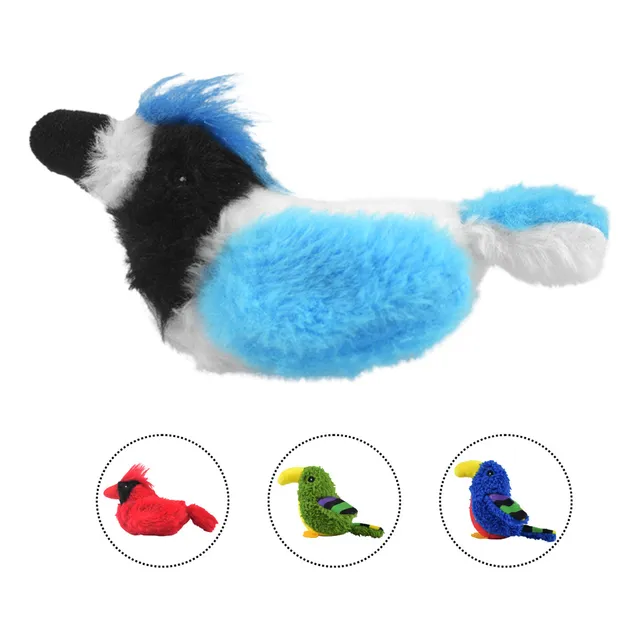 Juguete Para Gato Con Catnip Peluche Para Gato Fancy Pets Color Chara Azul