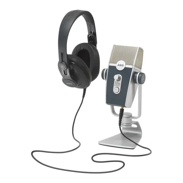Kit De Producción Podcaster Essentials Micrófono + Audífono