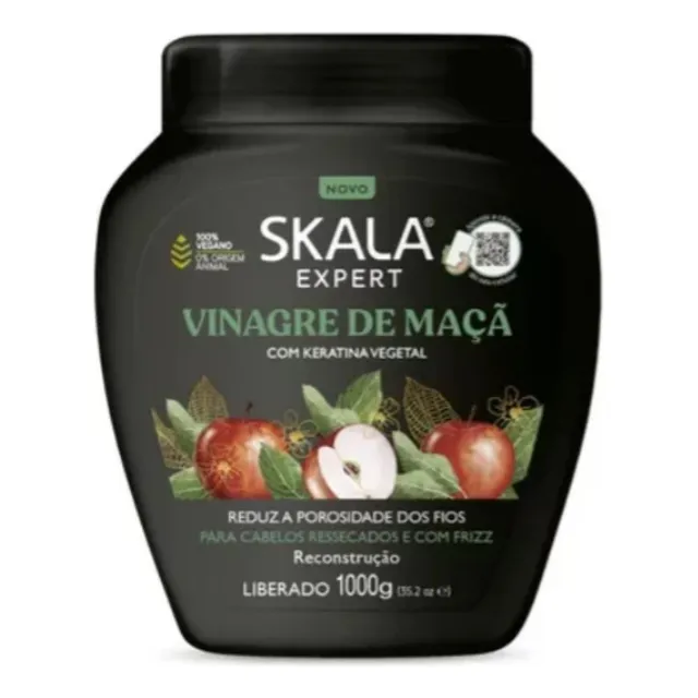 Skala Vinagre De Maca Máscara Vegana X1kg - Crema Anti Frizz