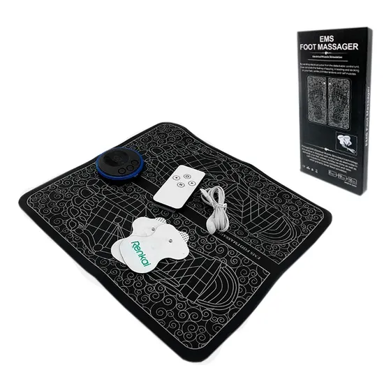 Ems Masajeador De Pies Alfombra Electro Estimulador Muscular