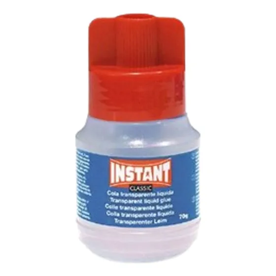 Pegamento Transparente Líquida Con Espátula 70ml Instant