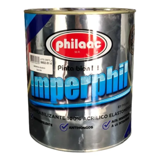 Pintura Elastomerica Impermeabilizante Philaac Galon