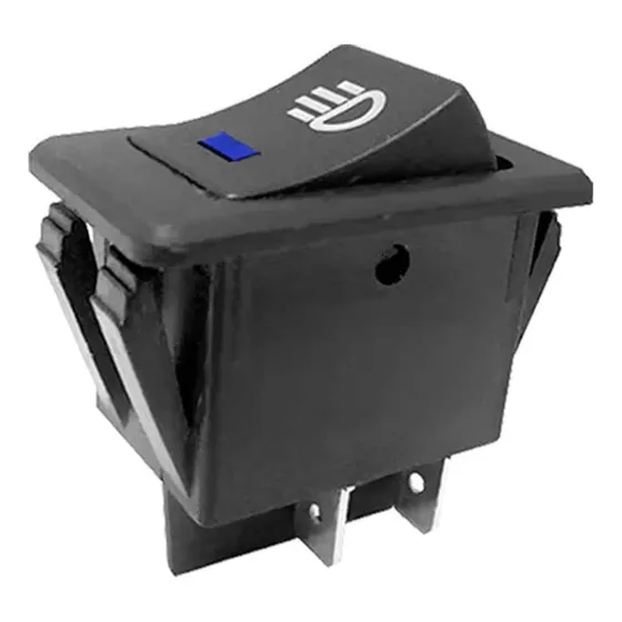 Switch De Luz 12v 35a Azul Auto Camioneta Bolsa X 12 Und.