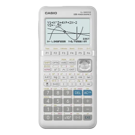 Calculadora Graficadora Casio Fx-9860 Giii  D D
