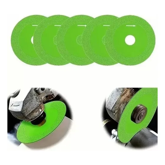 5 Pcs Disco De Diamante Corte De Vidro Polimento Lâmina Fina