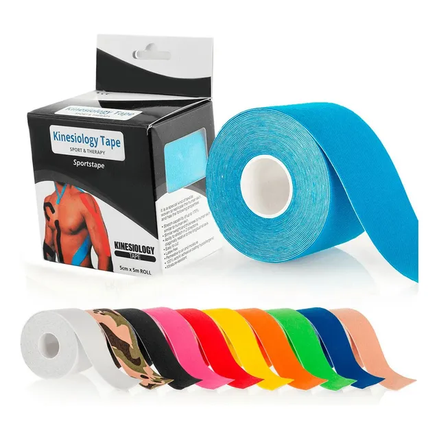 Cintas Vendas Banda Kinesiologicas Fitness Kinesiotape Rollo