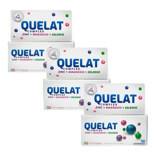 Quelat Quelat X 30 Comprimidos Combo X 3
