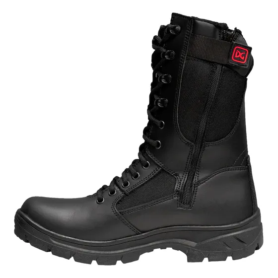 Botas Militares Duty Gear Transpirable Bolsa Oculta Cierre