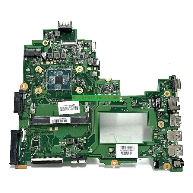 Mainboard Hp 240 G6 Con Procesador  Intel N3060 925425-601
