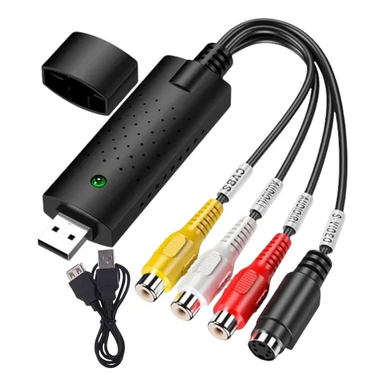 Capturadora De Video Y Audio Easycap Usb 2.0 Rca