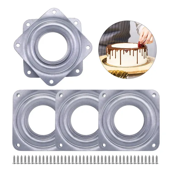 4pcs Base Giratoria Rodamiento De Bolas 7.1cm / Toolstore
