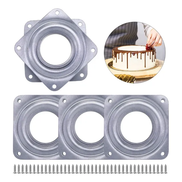 4pcs Base Giratoria Rodamiento De Bolas 7.1cm / Toolstore