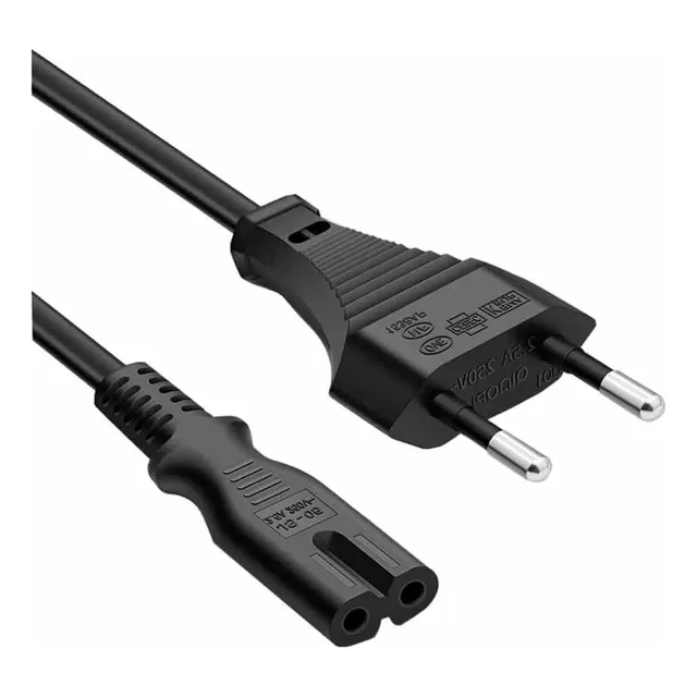           Cable Poder Tipo 8 Enchufe Nacional  