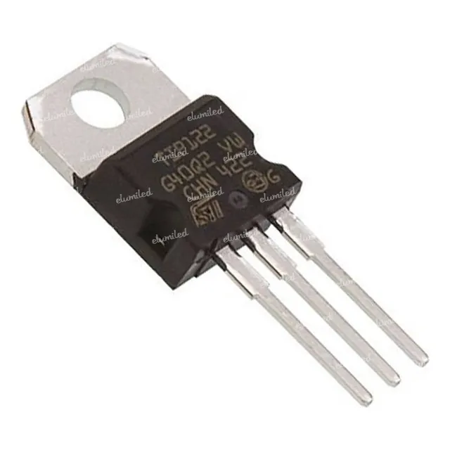 Tip122 Transistor Npn Darlington 5a 100v 65w To-220 Pack X10