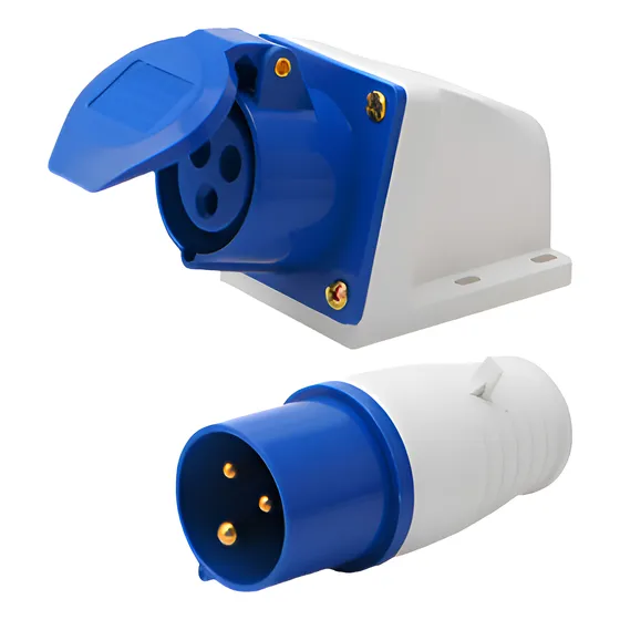 Clavija Conector Industrial 3 Pines 32amp Macho+hembra