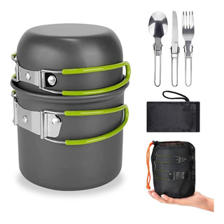 Utensilios De Cocina Para Camping Juego De Vajilla Portátil Utensilios De Cocina Para Camping Juego De Vajilla Portátil