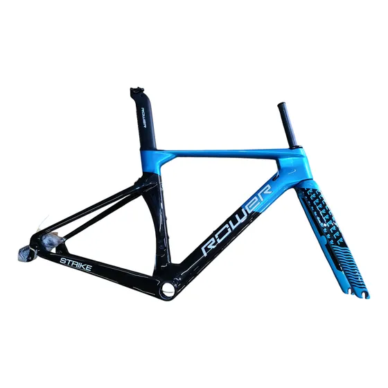 Cuadro Rower Strike Bici Ruta Carbono Horquilla Vela Dir Caj