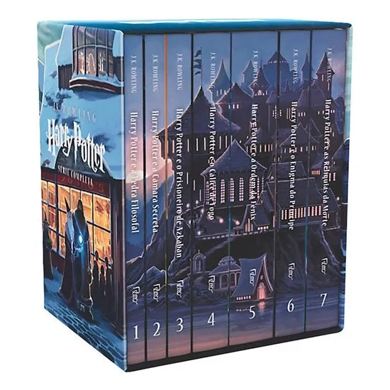 Livro Box Harry Potter  - Série Completa 7 Volumes - J K Rowling [2015]