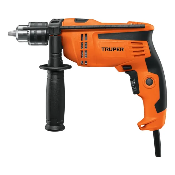 Taladro Rotomartillo 1/2 Truper ROTO-1/2A10 600 W Velocidad Variable Color Naranja Frecuencia 60Hz