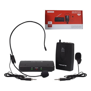 Microfone Sem Fio Redução Ruido Reprodução Voz Headset Microfone Sem Fio Redução Ruido Reprodução Voz Headset