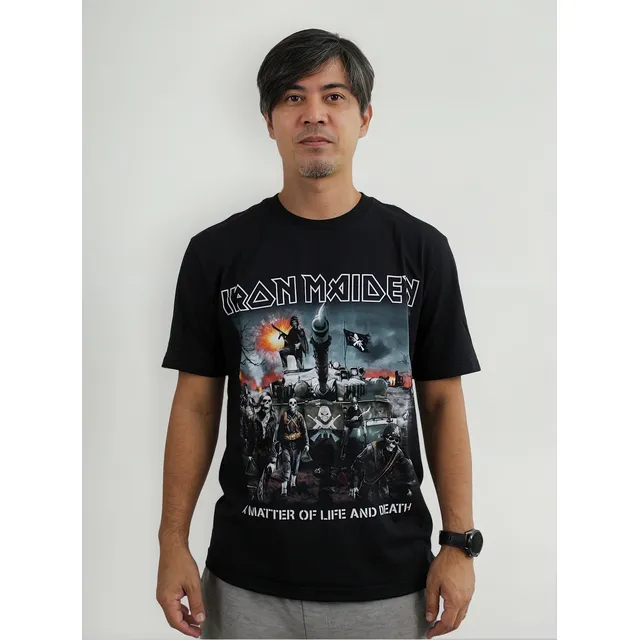 Camiseta Iron Maiden A Matter Of Life And Death