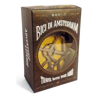 Puzzle De Metal, Bici De Amsterdam, Nivel 3/6 Difícil Puzzle De Metal, Bici De Amsterdam, Nivel 3/6 Difícil