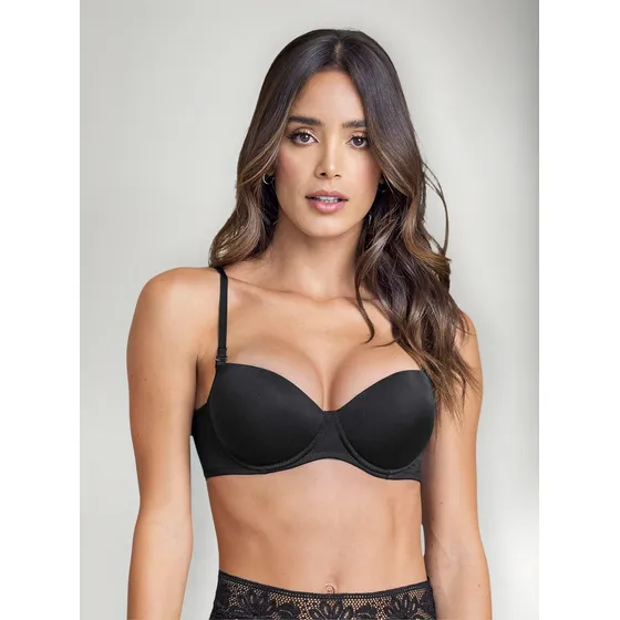 Brasier Copa Lisa Con Arcos Y Realce Incorporado