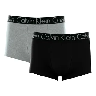 Kit 02 Cuecas Calvin Klein Ck Low Rise Trunk Cotton Kit 02 Cuecas Calvin Klein Ck Low Rise Trunk Cotton