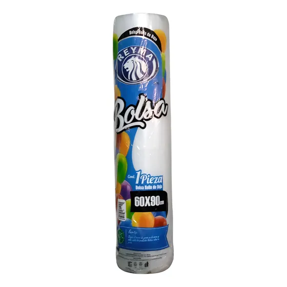 Bolsa En Rollo De Plástico 60x90 Baja Densidad 7.1 Kg Aprox