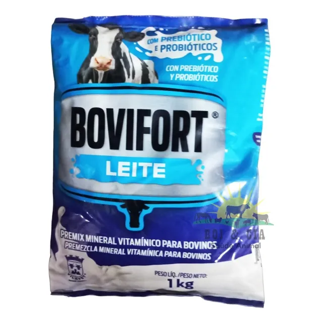 Bovifort Leite 1kg Vacas Leiteiras Bovino Bezerro Maior Prod