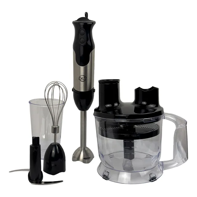 Licuadora Batidora Inmersión Icm Ib-hdc01 800w Color Negro 110v
