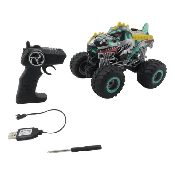 Auto Radio Controlado Dragon Con Spray