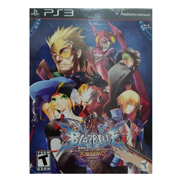 Juego Blazblue Continuum Shift Extend Limited Ps3 Fisico