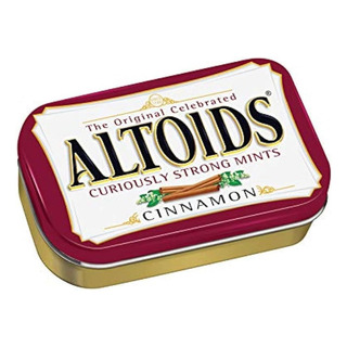 Altoids Cinnamon Canela 50g Curiously Strong Mints Importad Altoids Cinnamon Canela 50g Curiously Strong Mints Importad