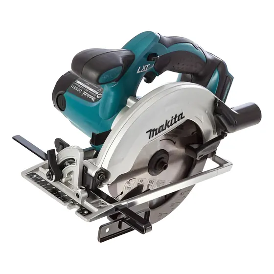 Sierra Circular Makita Inalámbrica 18V DSS611Z 6 1/2" Color Turquesa/Negro - Sin Batería Ni Cargador