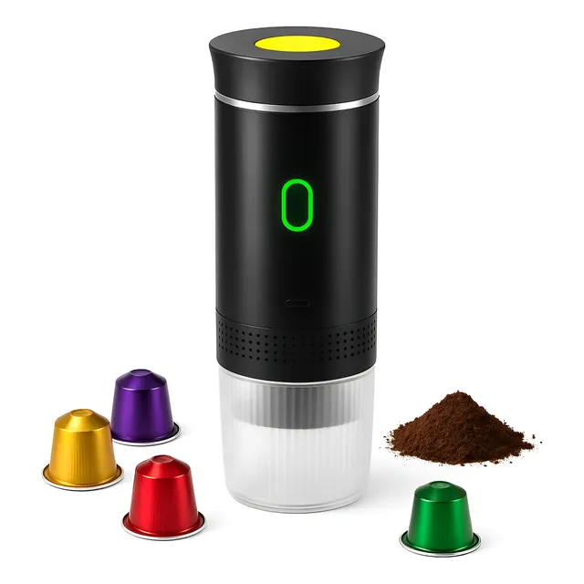 Maquina Cafetera Portatil De Espresso Mini Capsulas Colores