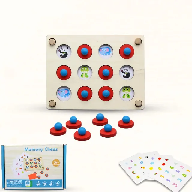 Juego Madera Rompecabezas Niños Memoria Didáctico Rightbrain