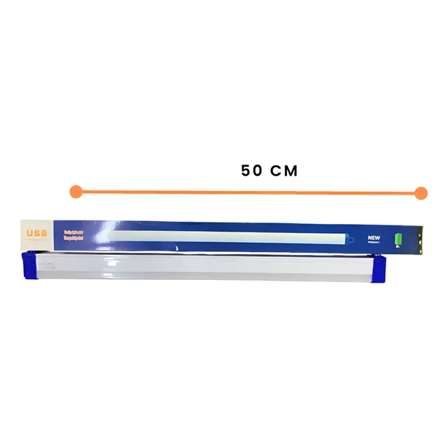 Lampara De Emergencia Barra Led Recargable 60w Usb Multiuso