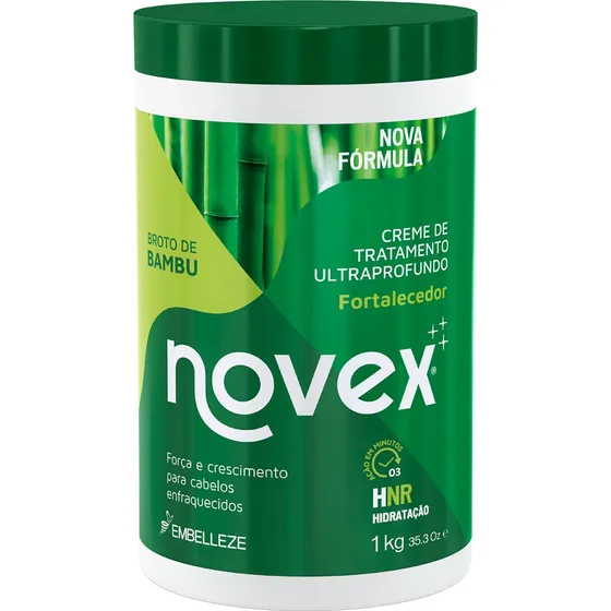 Creme de Tratamento Novex Broto de Bambu 1Kg
