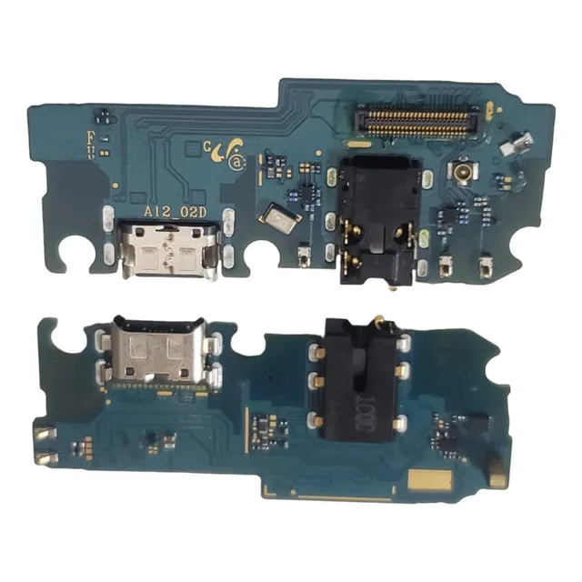 Placa De Carga Conector Microfone Para Galaxy A12 Original