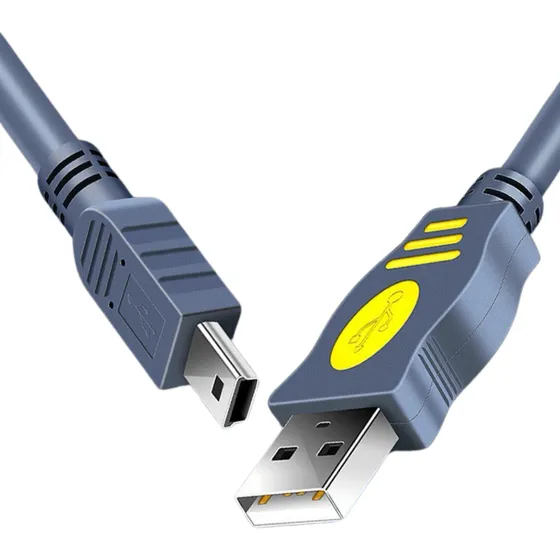 Cable Motorola Usb-a A Usb 5 Pines Mini B Negro