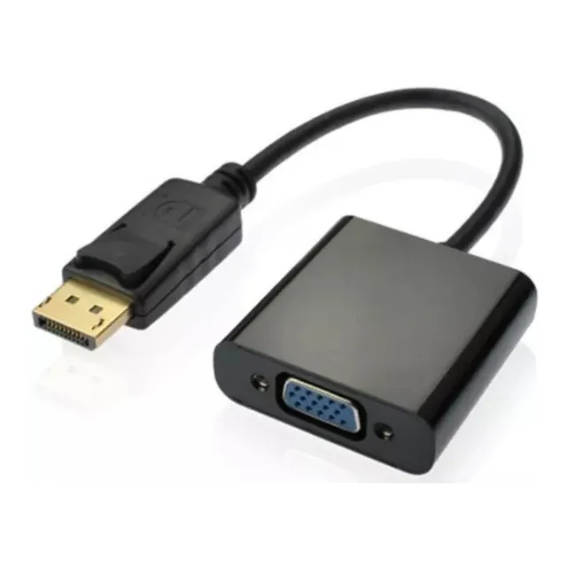 Cable Adaptador Display Port Macho A Vga Hembra Conversor