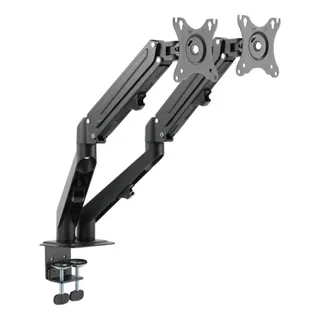 Suporte Para 2 Monitores A Gås Aoc Dell Até 32 Preto Clanm Suporte Para 2 Monitores A Gås Aoc Dell Até 32 Preto Clanm