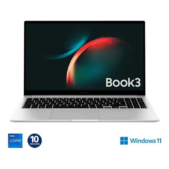 Notebook Samsung Galaxy Np750 Book3 15.6, Intel I7, 16gb 512gb 10 Nucleos